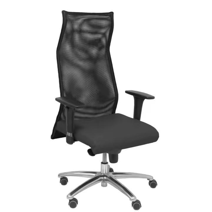 Sillón Ergonómico Piqueras Y Crespo con Mecanismo Sincro y Respaldo de Malla Transpirable - 1