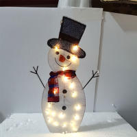 Luces LED De Payaso De Navidad Para Decoración De Jardín Y Exterior Lámpara De Neón De Figura De Navidad Para Hogar Y Vivero - details 11