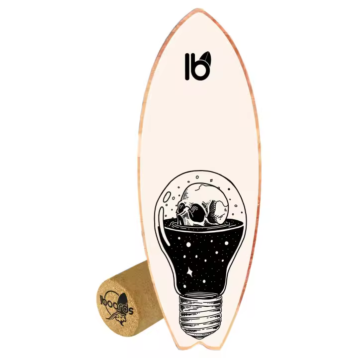 Balance Board IBOARDS Skull – Tabla de equilibrio surf - 1