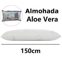 Almohada aloe vera FIBRA Y ESPUMA,Almohada de 70/90/135/150cm,ANCHO 40CM, viscosa elástica, antiácaro y antibacteriano, copos de aloe vera, almohada de fibra hueca, ligera y hipoalergénica,cm,fespu - details 5