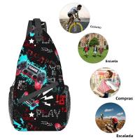 Bolsa De Pecho Para Consola De Juegos Con Capacidad Grande Dibujos Animados 3D Regalo Mejor Para Niños Y Niñas Deporte Al Aire Libre Moda Casual Fitness - details 4