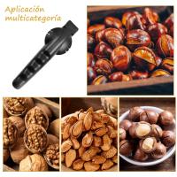 Alicates Castañas,Cortador de Castañas,Inoxidable Pinza Castaña,Abridor Cascanueces de Castaña,Abridor de Castañas,Herramientas Cocina,Para Castañas, Avellanas y Otros Frutos Secos - details 5