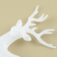 Estatua De Ciervo De Navidad Sika Elk Reindeer Fae Animal Decoración De Simulación Para Hogar Tienda Expositor De Jardín Propiedades - details 19