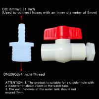 Válvula De Desbordamiento De Tanque De Agua 1Pc Conector De Tubo Regulación De Flujo G3/4 Pulgada DN20 Hilo Plástico Para Jardín Riego Granja Avícola - details 2