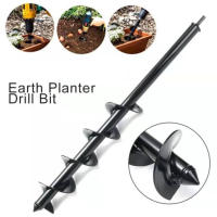 1PC Tacuarina Hexagonal Para Taladro Herramienta De Jardín Y Estufa Para Plantar Huecos Y Desbloquear Suelo En Jardín Y Estufa - details 14