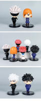 Jujutsu Kaisen 6Pcs/set Figuras De Acción Anime Gojo Satoru Yuji Itadori Muñecos Juguetes Modelo Fushiguro Para Coleccionistas Y Fans - details 5