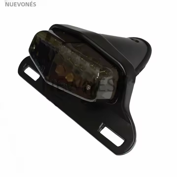 Lámpara Trasera LED Vintage Universal Para Motocicleta Estilo Lucas Para Triumph British Cafe Race Luz De Freno Y Placa De Matrícula - 1