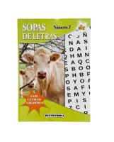 Sopas De Letras, 376 Sopas Pack De 4 Unidades Con Letra Grande Pasatiempos En Español Blanco Y Negro Distripubli - details 2