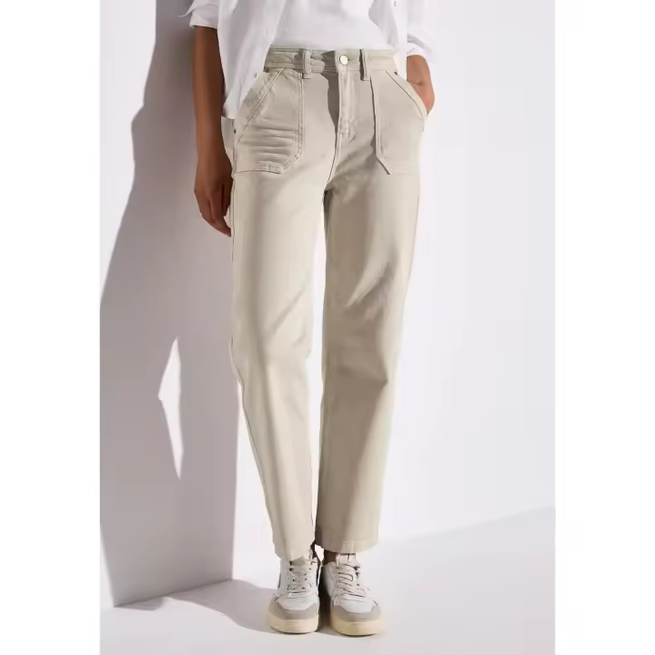 Street One Mod. PS379029 L28 - Vaquero corte casual cintura alta y pierna recta para mujer - 1