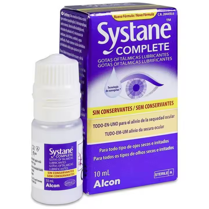 Alcon Systame Complete Sin Conservantes, 10 Ml - 1