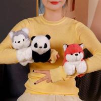 Muñeco De Peluche Panda De 25cm Para Niños Pulsera De Mano De Zorro Suave Accesorios De Muñeca Regalo De Navidad - details 1