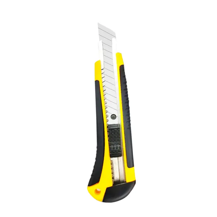 Cuchillo De Utilidad 18MM Corte De Bolsa 6 En 1 Multifuncional Acero Inoxidable Retráctil Resistente Al Agua Con Hojas Desmontables Pack De 20 - 1