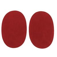 Parches De Codo Y Rodilla Ovalados De Cuero Genuino Para Reparación Y Decoración De 14x9cm Técnicas De Bordado Artesanal - details 5