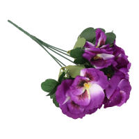 10 Cabezas De Margarita Artificial 26cm Bouquet Para Boda Fiesta Hogar Rama De Flores Artificiales Material COTON - details 72