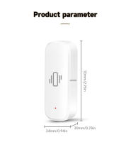 Sensor De Vibración ZigBee Tuya Para El Hogar Inteligente Monitor En Tiempo Real Control Remoto Por App Protección De Seguridad Autodefensa - details 11