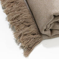 Manta Auxiliar Color Beige ALO HOME 130x170 cm - details 2