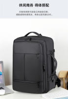 Mochila de viaje expandible para hombre, mochila multifuncional de gran capacidad para equipaje, mochila de viaje de corta distancia, mochila escolar - details 1