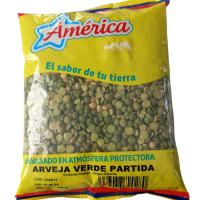 3 PAQUETE  ARVEJA VERDE PARTIDA CON PROTEÍNAS, FIBRA Y VITAMINAS, AMERICA 500G DE ESPANA - details 0