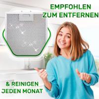 Filtros y Accesorios para Campana Extractora: Rejilla Antigrasa, Placa de Protección y Malla de Aluminio(Juego de filtros de 3 piezas para campanas de cocina 305 x 267 x 9mm) - details 1