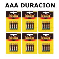 PILA AAA 1.5V R03 ESPECIAL DURACION,CAJA DE 6 PACK DE 4 UNIDADES,24 PILAS,PARA MANDO,EXTRASTAR,FESPU - details 0