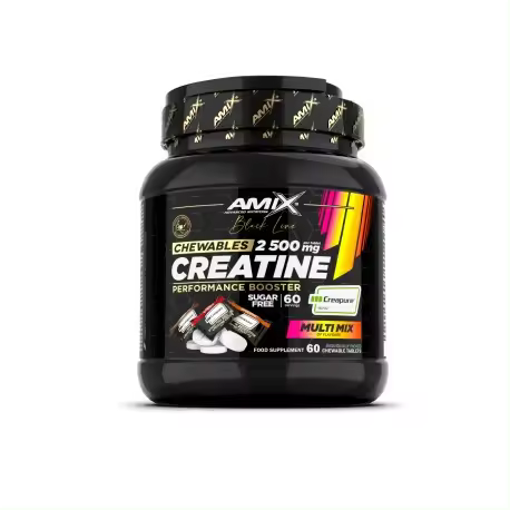 Creatina Creapure Black Chewable Multi Mix (60 Tabletas) AMIX NUTRICION - 1