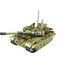 Bloques De Construcción TANQUE MILITAR TECNICO CIUDAD 1386 Piezas Modelo Escorpión Tigre WW2 Juguete Para Niños Con Instrucciones - details 1