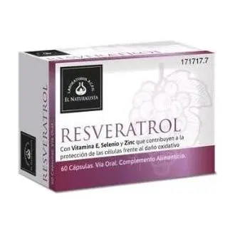 El Naturalista Resveratrol, 60 Cápsulas - 1