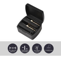 Sistema De Transmisión Inalámbrico M-VAVE WP-8 Para Guitarra Eléctrica Con Recibidor Y Transmisor Batería Integrada Y Caja De Carga 3.5mm Y 6.35mm - details 2