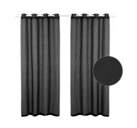 Visillo de cortina Doris 140x260cm para decorar sala de estar y dormitorio - 100% poliéster - details 3