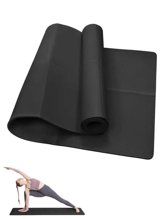 Alfombra De Yoga Para Mujer Alfombrilla De Ejercicio Antideslizante EVA Espesor De 3/4/6mm Para Gimnasio Doméstico Y Viajes - 1