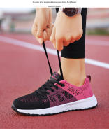 Zapatos De Deporte Para Mujer 2024 Moda Plataforma Tenis Planos Invierno Primavera Zapatos De Correr Para Mujer Transpirables Talla Verdadera - details 13