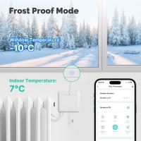 Termostato Inteligente ZigBee Para Calefacción Por Cable Piloto Soporte Para Radiador Ecowatt Monitoreo De Electricidad Con Control Remoto Compatible Con Alexa - details 10