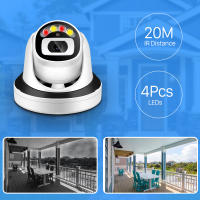 Cámara IP HD 5MP Con Wi-Fi ONVIF H.265 Y Slot SD Alarma De Movimiento Vigilancia De Seguridad Audio Bidireccional ICsee Para Interior Y Exterior - details 6