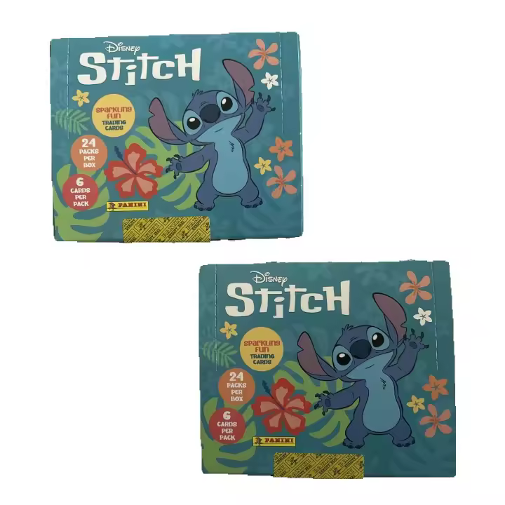 Pack 2 Cajas con 24 Sobres Stitch Disney Official Trading Card - Coleccionables Oficial de Panini - 1