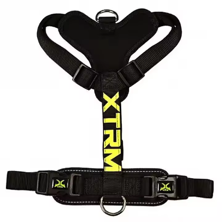 X-Trm Cronos Neon Flash Negro, Nayeco, Arnés para Perros, Talla para Razas Pequeñas, Medianas y Grandes - 1