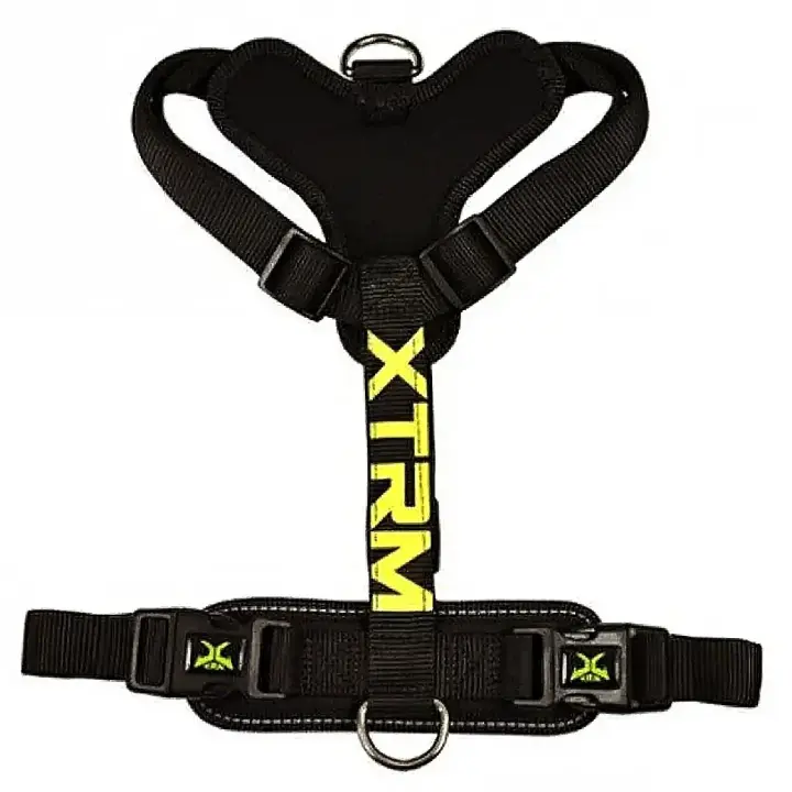 X-Trm Cronos Neon Flash Negro, Nayeco, Arnés para Perros, Talla para Razas Pequeñas, Medianas y Grandes - 1