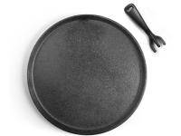 Ibili - Plato de Hierro Fundido, 26 Cm, Valido inducción, Incluye pinza. - details 0