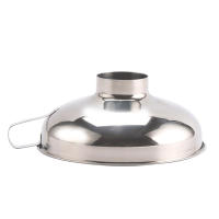 Funel De Bocadillo Ancho De Acero Inoxidable Para Ensalada Aderezos Aceite Vino Agua Especias Filtro De Botella Herramienta De Cocina Ecológica - details 8