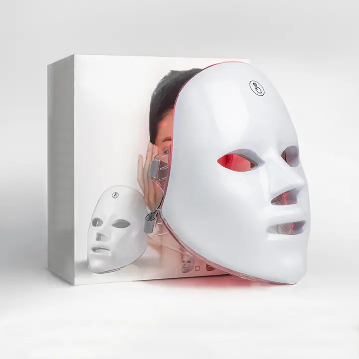 Máscara LED De Spectro De Siete Colores Profesional Para Belleza Hogar Tratamiento Fotón Lifting Blanqueador Facial Instrumental De Belleza - 1
