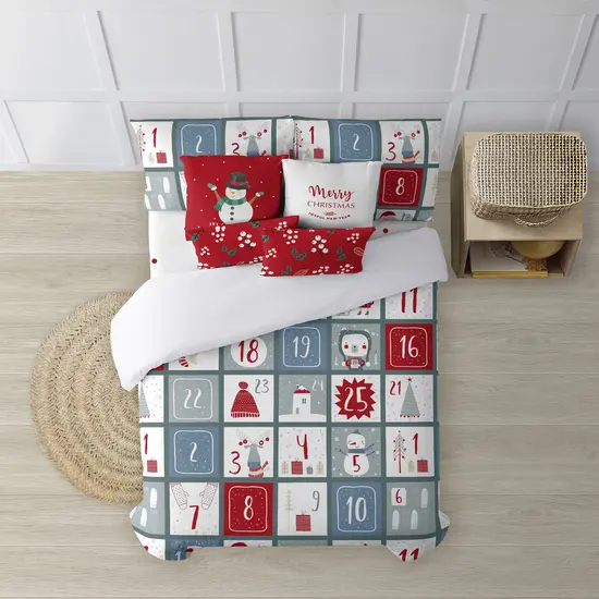 BL BELUM - Funda nórdica navidad 50% algodón - 50% poliéster- Funda nórdica con botones Laponia 3 - Funda Nórdica Extrasuave - Funda Nórdica 100% Made in Spain - 1