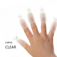 10 Pcs/set Herramientas De Manicura En Acrílico Colorido Gel UV Polvo De Pólvora Para Uñas Con Tapa De Inmersión Y Clips Para Limpieza Y Arte De Uñas - details 1