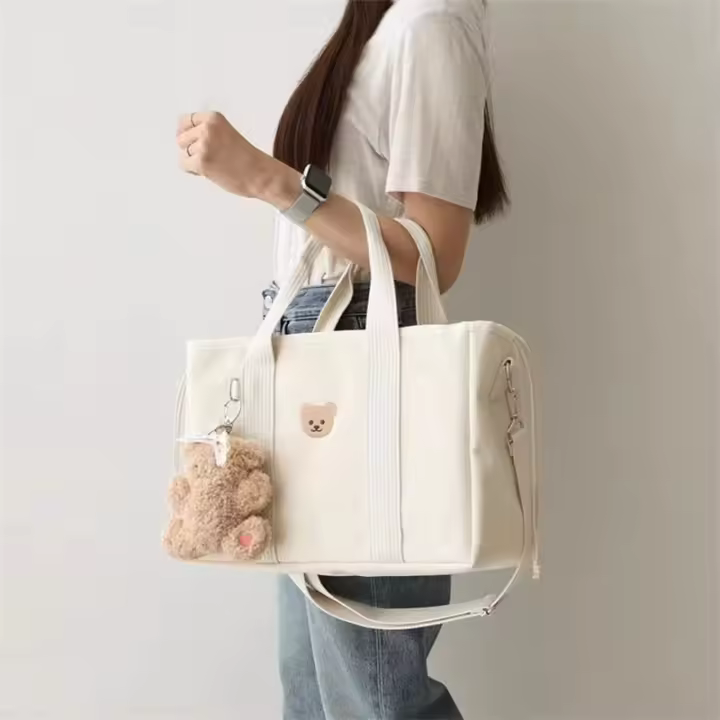 Bolso De Pañales Para Bebé Para Mamá Bolsa De Viaje Para Bebés Y Niños Bolsa De Mano Para Mamá Estilo Hobos Tamaño Mediano - 1