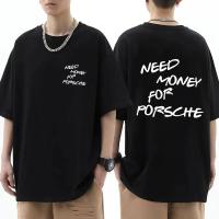 Camiseta De Verano Para Hombres Y Mujeres Algodón Novedoso Manga Corta Transpirable Ropa Casual De Calle Camiseta Suelta - details 7