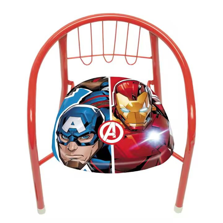 ARDITEX AV15226 Silla de metal de 35.5x30x33.5cm de MARVEL-Vengadores - 1