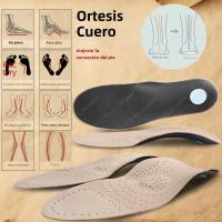 Almohadillas De Apoyo De Arco Para Zapatos De Cuero Genuino Ortopédico Para Pies Planos Control De Olor Transpirables Para Cuidado Del Pie - details 0