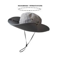 Sombrero De Sol Transpirable Para Senderismo Y Montañismo En El Jungle Protección UV Para Hombres Y Mujeres Casual Unisex - details 2