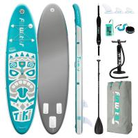 FunWater  tabla paddle surf hinchable 2 personas，tablas padel surf y kayak piragua hinchable，pádel surf tabla，Accesorio de Remo Ajustable, Bomba, Mochila de Viaje, Correa de Seguridad - details 0
