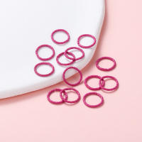 50pcs Anillos De Salto De Metal En Colores Para La Creación De Joyas Y Bolsas De Llaveros 8/10/12mm Conector DIY - details 4