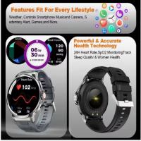 Reloj Inteligente Para Hombres Ultra HD 1,85 con GPS Track Bluetooth Llamada 710 Mah Katería Grande Deportes Gimnasio Impermeable - details 2