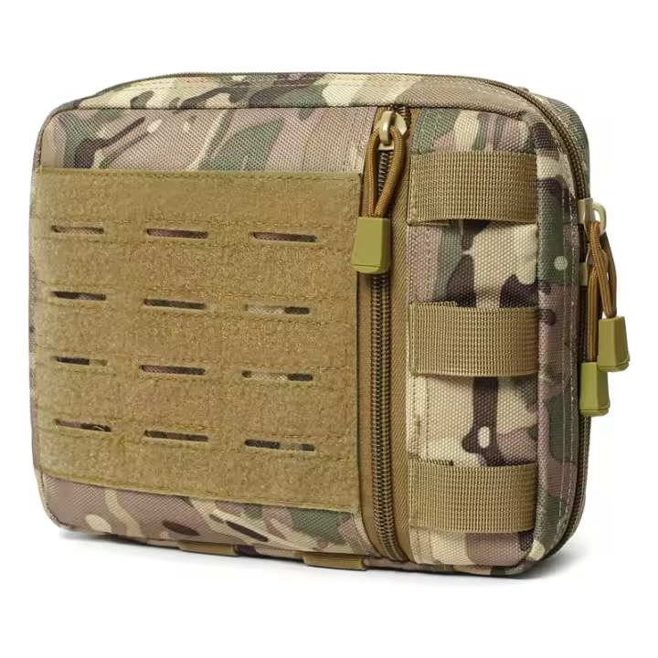 Bolsa Organizadora Táctica Molle Multiusos Con Láser Corte Herramienta EDC EMT Módula De Nylon Para Caza Y Deportes - 1
